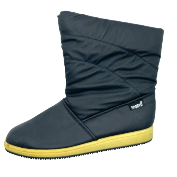 Nordstrom Boots Winter Black Sporto Weather Resistant - Picture 3 of 11